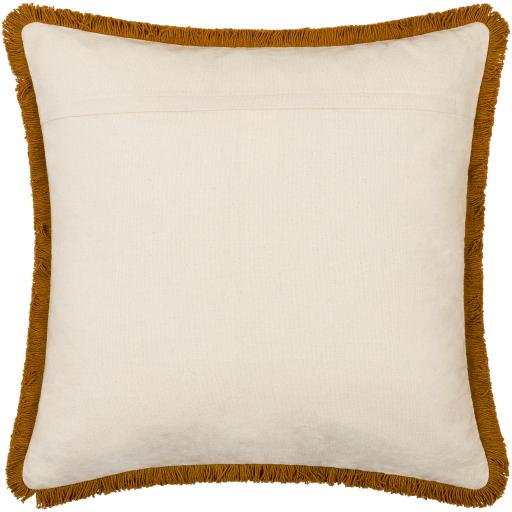 Surya Cotton Fringe CTF-001 Pillow Cover