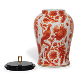 Scalamandre Maison Arcadia Coral Ginger Jar