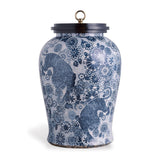 Scalamandre Maison Siberian Tiger Blue Ginger Jar