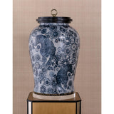 Scalamandre Maison Siberian Tiger Blue Ginger Jar