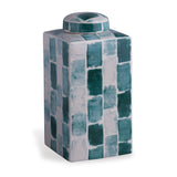 Scalamandre Maison Celadon Tile Blue Ginger Jar