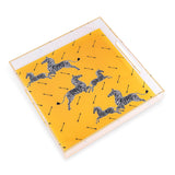 Scalamandre Maison Le Zebre Yellow Tray