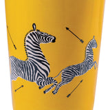 Scalamandre Maison Zebra Yellow Stool