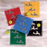 Scalamandre Maison Zebra Green Tray