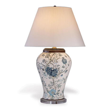 Scalamandre Maison Pondicherry Blue Table Lamp