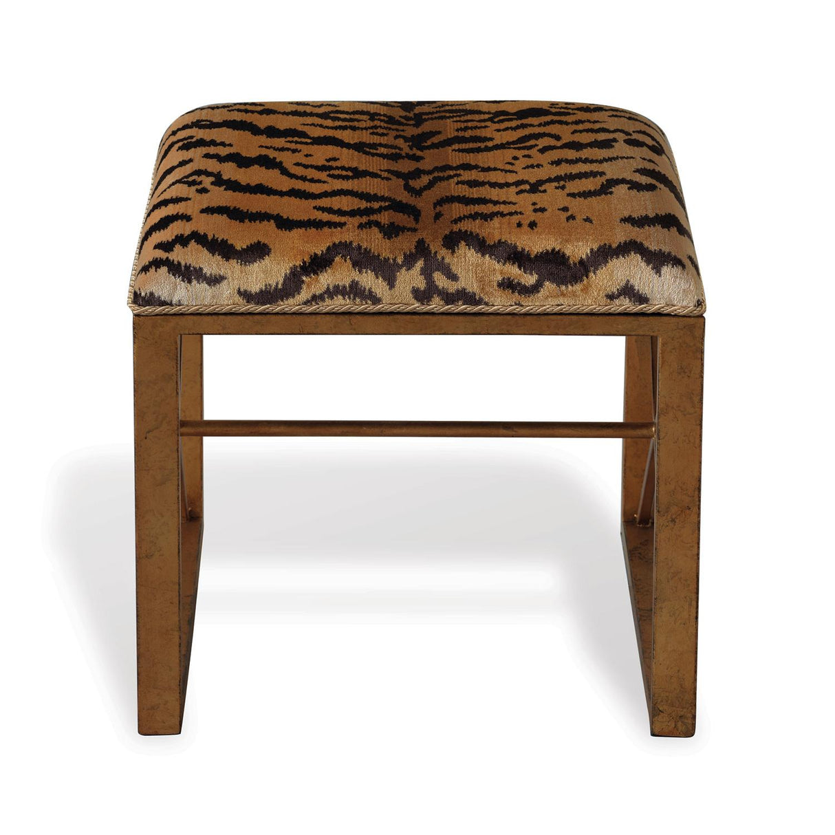 Scalamandre Maison Le Tigre Gold Bench