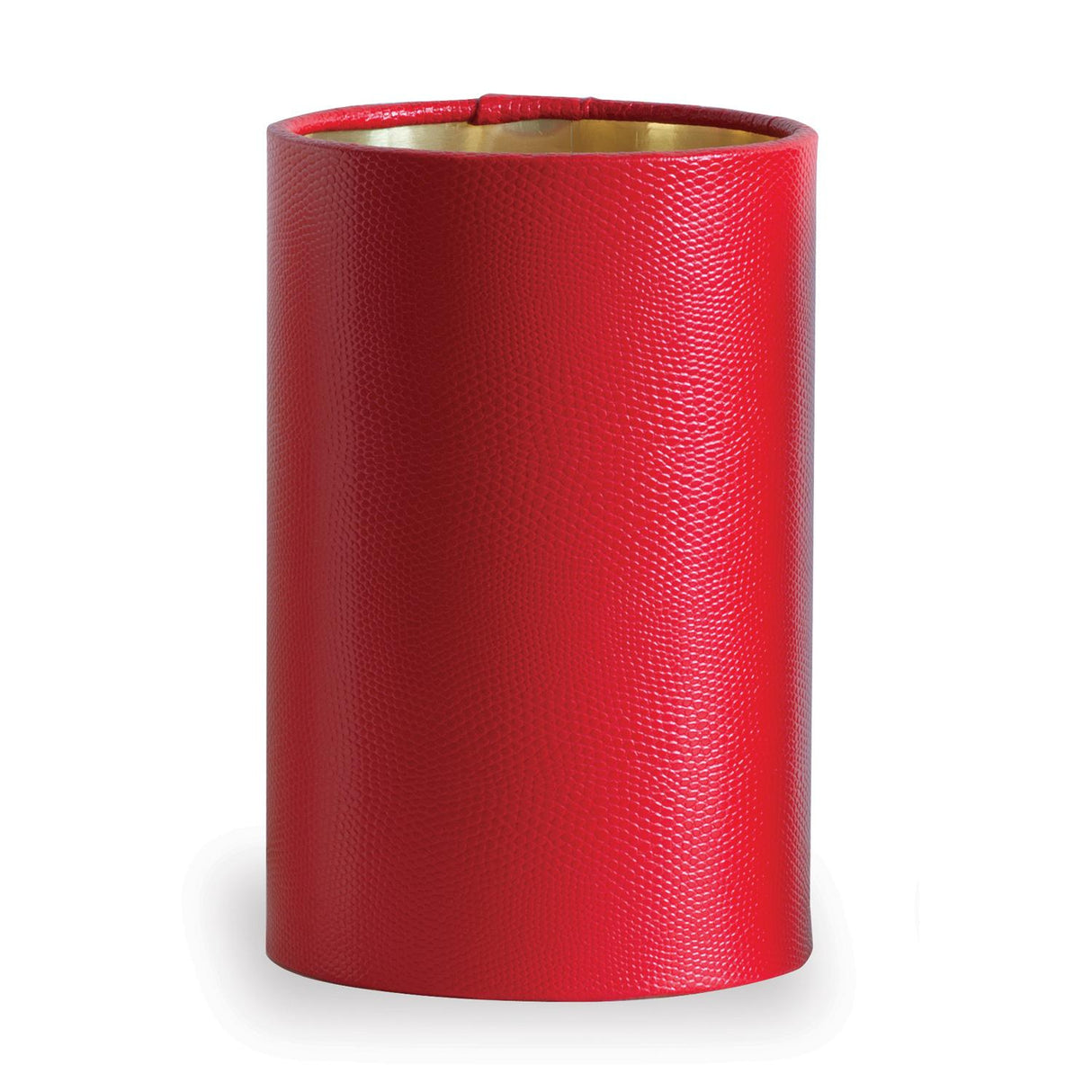 Scalamandre Maison Lizard Skin Red Lamp Shade