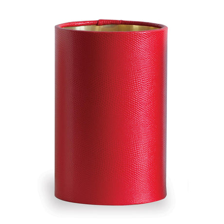 Scalamandre Maison Lizard Skin Red Lamp Shade