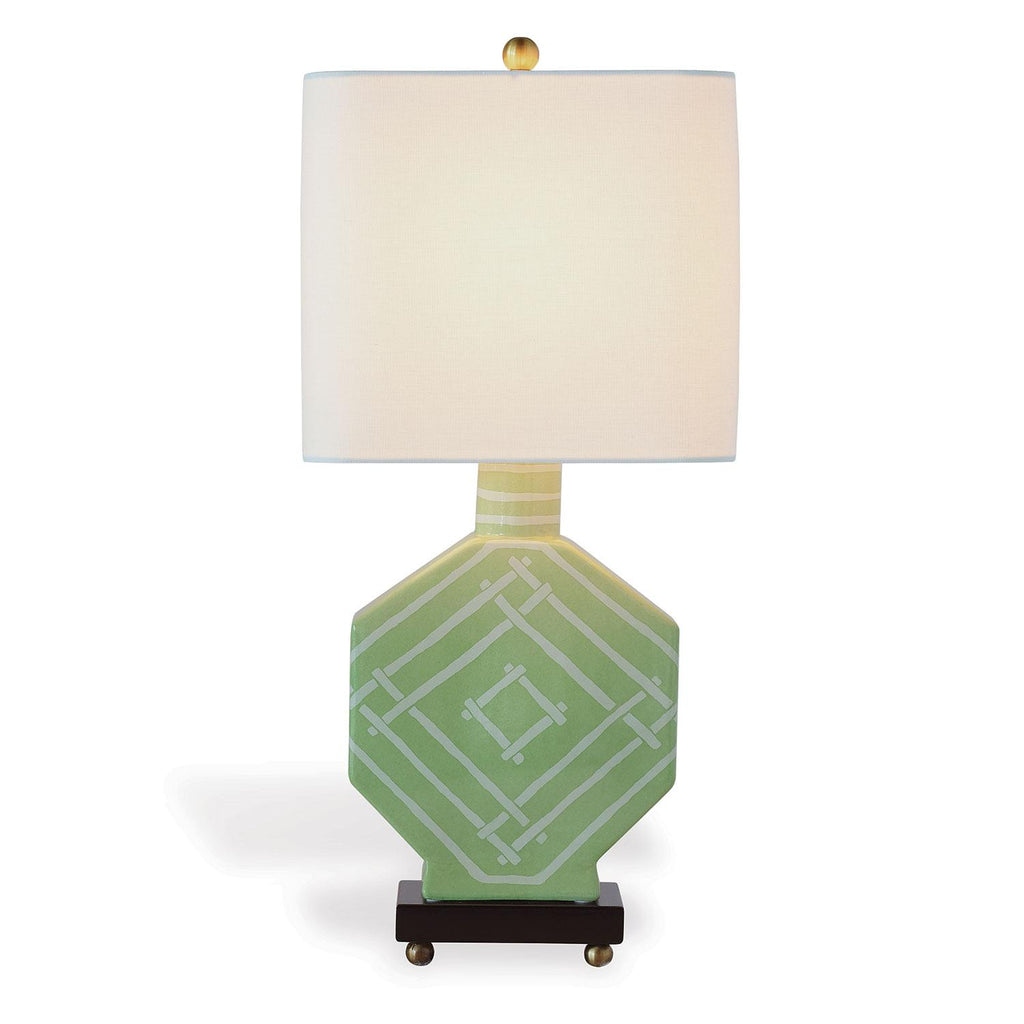 Madcap Cottage Décor Bamboozled Green Accent Lamp