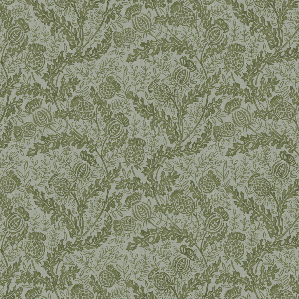 Mulberry MULBERRY THISTLE GREEN/TEAL Wallpaper