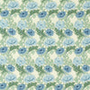 Morris & Co Chrysanthemum Indigo/Bayleaf Fabric
