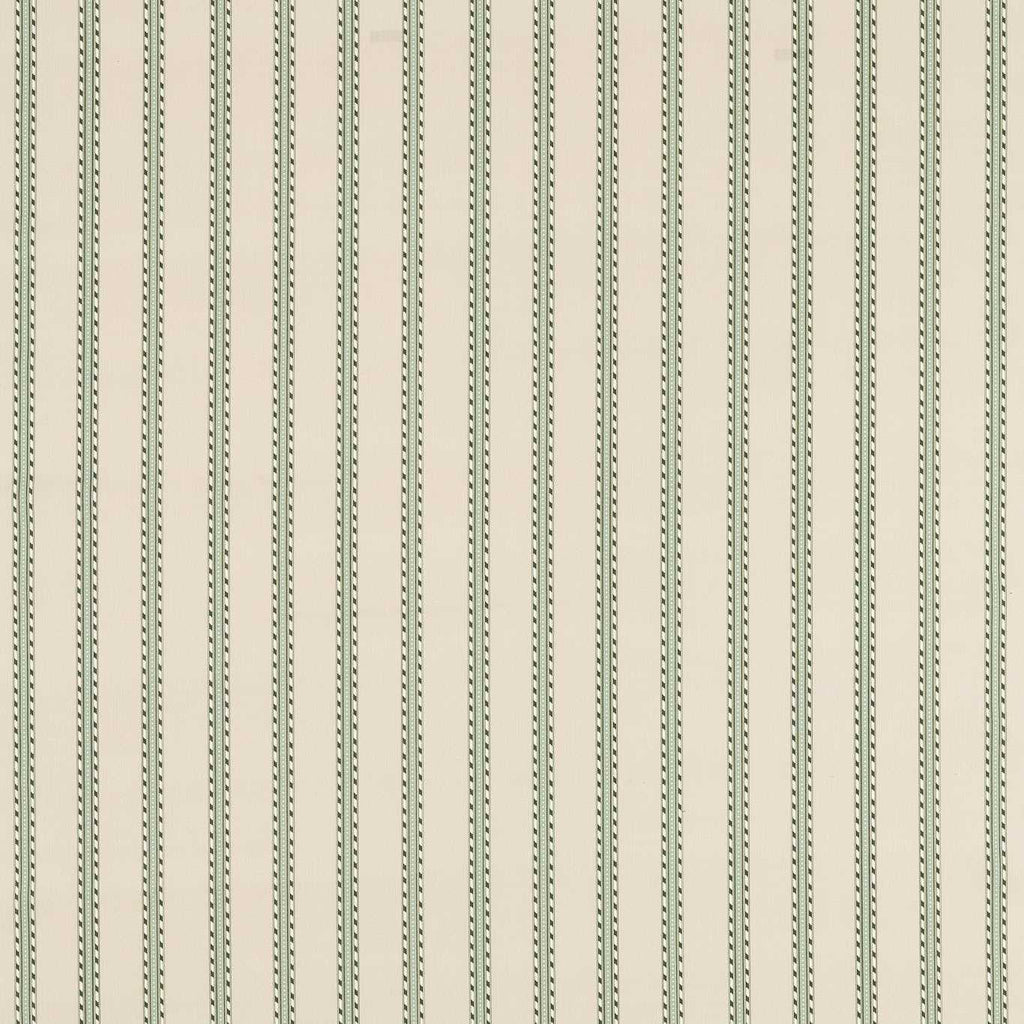Morris & Co Holland Park Stripe Sage/Linen Fabric
