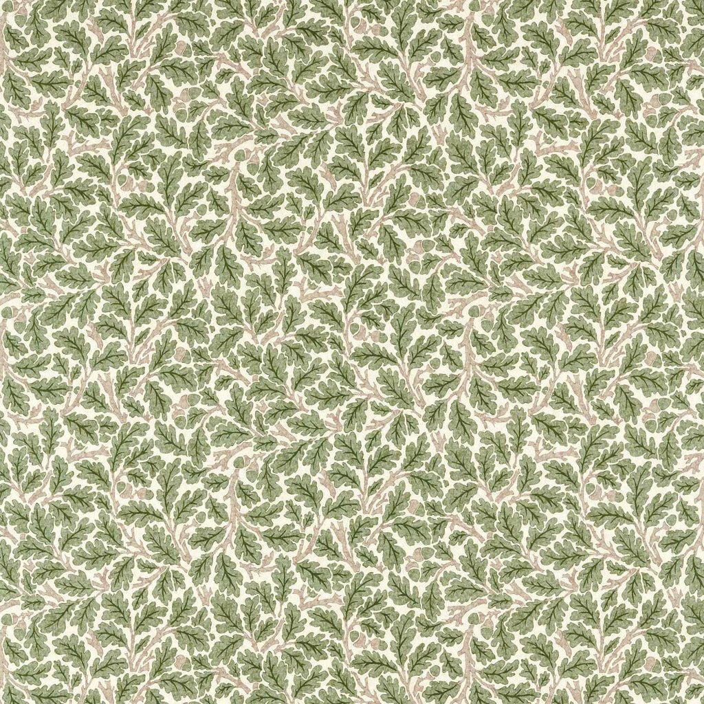 Morris & Co Oak Sage Green Fabric