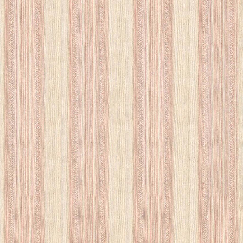 Zoffany Hanover Stripe Tuscan Pink Fabric