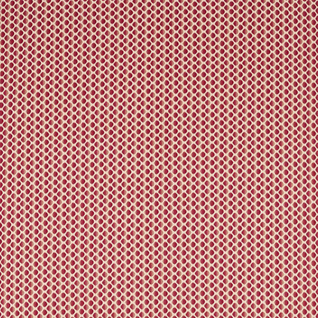 Zoffany Seymour Spot Crimson Fabric