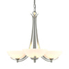 Hubbardton Forge Sterling Opal Glass (Gg) Aegis 3 Arm Chandelier