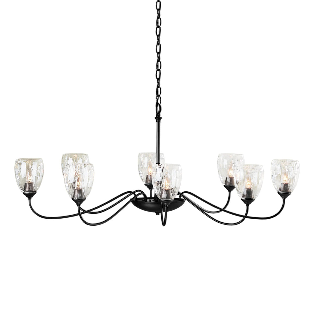 Hubbardton Forge Oval Large 8 Arm Chandelier