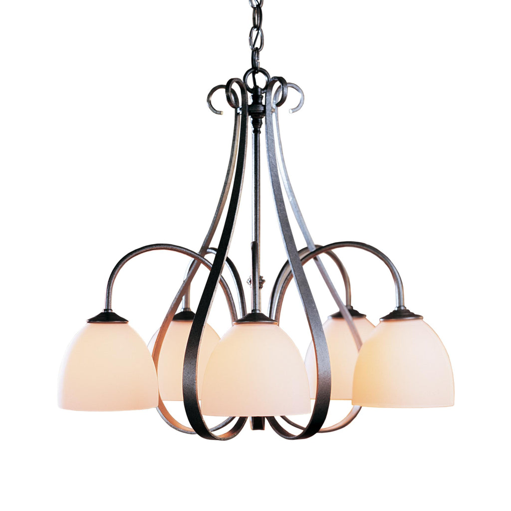 Hubbardton Forge Sweeping Taper 5 Arm Chandelier