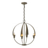 Hubbardton Forge Soft Gold Cirque Small Chandelier