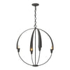 Hubbardton Forge Natural Iron Cirque Large Chandelier