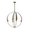 Hubbardton Forge Soft Gold Cirque Large Chandelier