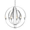 Hubbardton Forge Sterling Double Cirque Chandelier