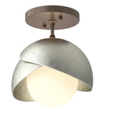 Hubbardton Forge Brooklyn 1-Light Double Shade Semi-Flush