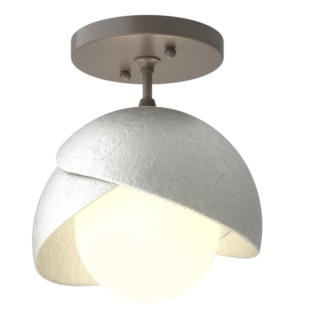 Hubbardton Forge Brooklyn 1-Light Double Shade Semi-Flush