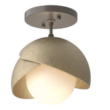 Hubbardton Forge Brooklyn 1-Light Double Shade Semi-Flush