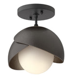 Hubbardton Forge Brooklyn 1-Light Double Shade Semi-Flush