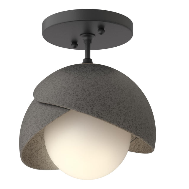 Hubbardton Forge Brooklyn 1-Light Double Shade Semi-Flush