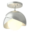 Hubbardton Forge Brooklyn 1-Light Double Shade Semi-Flush