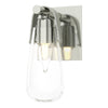 Hubbardton Forge Sterling Clear Glass (Zm) Eos 1-Light Bath Sconce