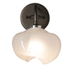 Hubbardton Forge Oil Rubbed Bronze Frosted Glass (Fd) Ume 1-Light Long-Arm Sconce