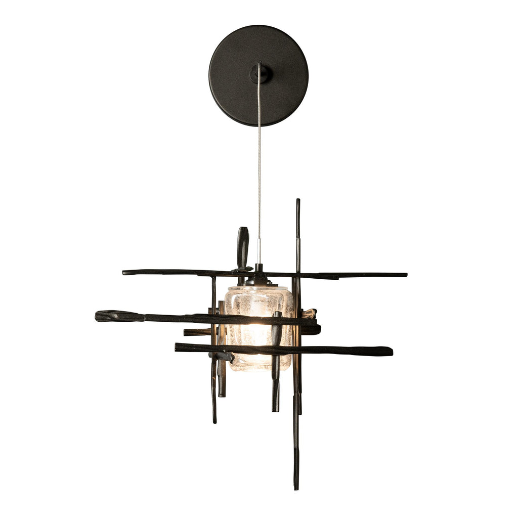 Hubbardton Forge Tura Seeded Glass Low Voltage Sconce