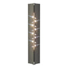 Hubbardton Forge Natural Iron Crystal Stitch Sconce