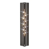 Hubbardton Forge Oil Rubbed Bronze Crystal Stitch Sconce