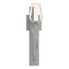 Hubbardton Forge Vintage Platinum Seeded Glass With Opal Diffuser (Zs) Flora Sconce