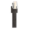 Hubbardton Forge Oil Rubbed Bronze Seeded Glass With Opal Diffuser (Zs) Flora Sconce