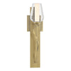 Hubbardton Forge Modern Brass Seeded Glass With Opal Diffuser (Zs) Flora Sconce