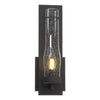 Hubbardton Forge Black Seeded Clear Glass (Ii) New Town Sconce