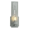 Hubbardton Forge Vintage Platinum Seeded Clear Glass (Ii) New Town Sconce