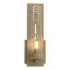 Hubbardton Forge Soft Gold Seeded Clear Glass (Ii) New Town Sconce