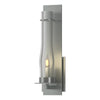 Hubbardton Forge Vintage Platinum Seeded Clear Glass (Ii) New Town Large Sconce