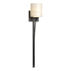 Hubbardton Forge Oil Rubbed Bronze Opal Glass (Gg) Formae Contemporary 1 Light Sconce