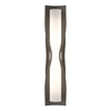 Hubbardton Forge Oil Rubbed Bronze Opal Glass (Gg) Dune Large Sconce