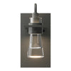 Hubbardton Forge Natural Iron Clear Glass (Zm) Erlenmeyer Sconce