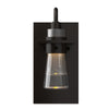 Hubbardton Forge Oil Rubbed Bronze Clear Glass (Zm) Erlenmeyer Sconce