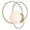 Hubbardton Forge Soft Gold Opal Glass (Gg) Olympus Sconce