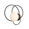 Hubbardton Forge Oil Rubbed Bronze Opal Glass (Gg) Olympus Sconce